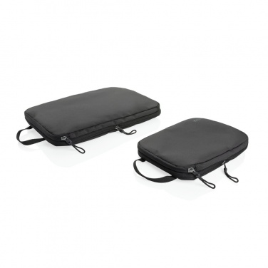 Logo trade advertising products picture of: Swiss Peak Ridge AWARE™ RPET compression travel cubes 2pc