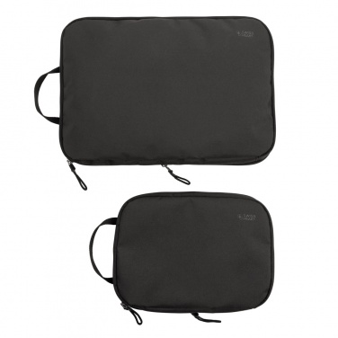 Logotrade promotional items photo of: Swiss Peak Ridge AWARE™ RPET compression travel cubes 2pc