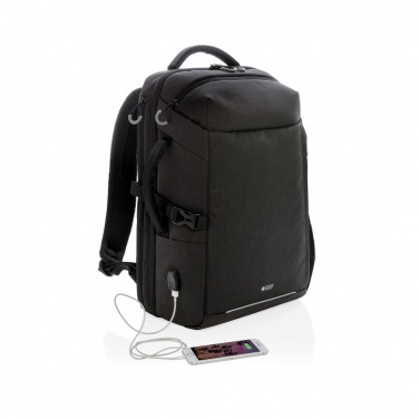 Logo trade business gifts image of: Swiss Peak AWARE™ XXL weekend travel backpack