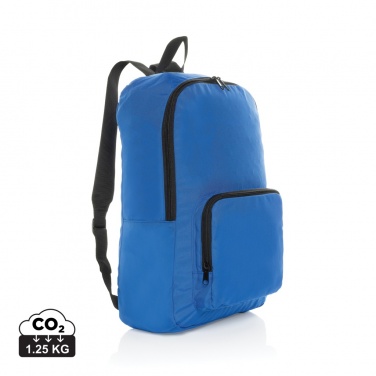 Logotrade corporate gifts photo of: Dillon AWARE™ RPET foldable classic backpack
