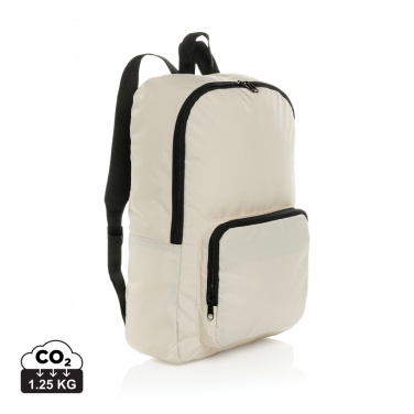 Logotrade corporate gift picture of: Dillon AWARE™ RPET foldable classic backpack