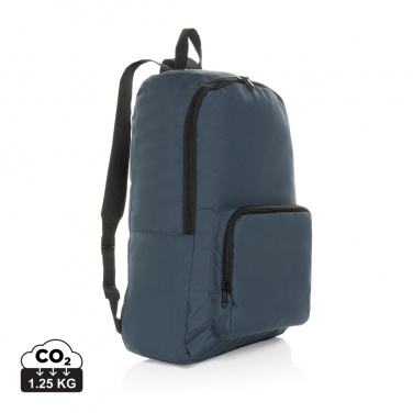 Logo trade advertising products picture of: Dillon AWARE™ RPET foldable classic backpack