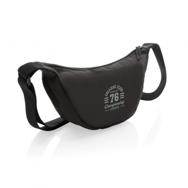 Logotrade advertising product picture of: Crescent AWARE™ RPET half moon sling bag