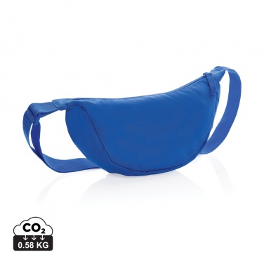Logotrade promotional merchandise image of: Crescent AWARE™ RPET half moon sling bag