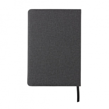 Logotrade promotional merchandise photo of: Deluxe A5 Notebook with phone pocket
