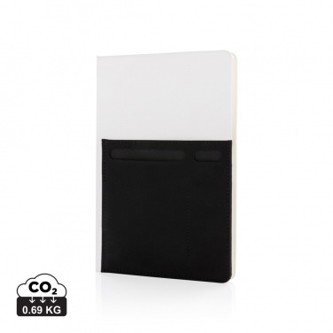 Logotrade promotional items photo of: A5 Deluxe notebook with smart pockets