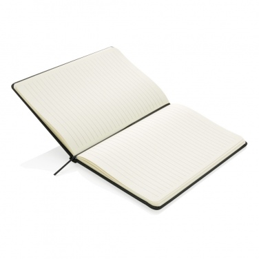 Logo trade promotional gift photo of: Standard hardcover PU notebook A5