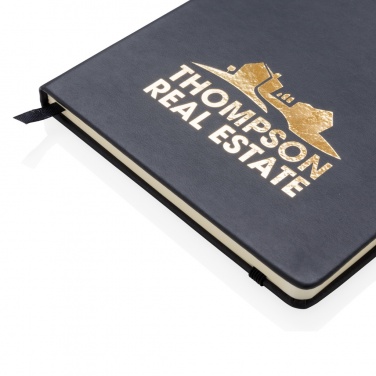 Logotrade business gift image of: Standard hardcover PU notebook A5