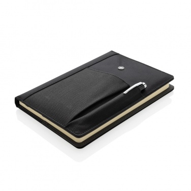 Logotrade promotional merchandise picture of: Refillable notebook and pen set