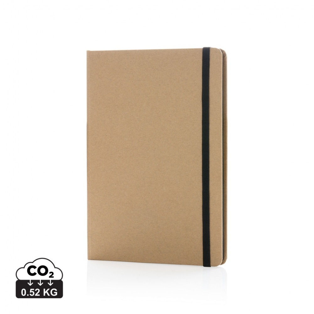 Logotrade business gift image of: A5 kraft notebook