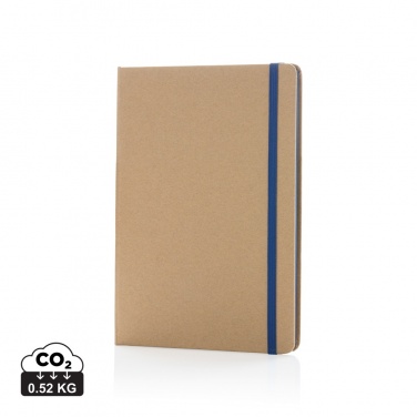 Logo trade advertising products picture of: A5 kraft notebook