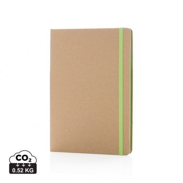 Logotrade promotional gift picture of: A5 kraft notebook