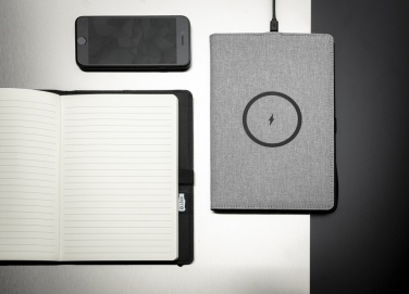 Logotrade advertising product picture of: Air 5W wireless charging refillable journal cover A5