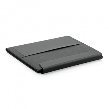 Logo trade promotional product photo of: Fiko 5W wireless charging portfolio A4 with powerbank