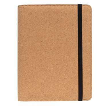 Logotrade promotional items photo of: Deluxe cork portfolio A5 with pen