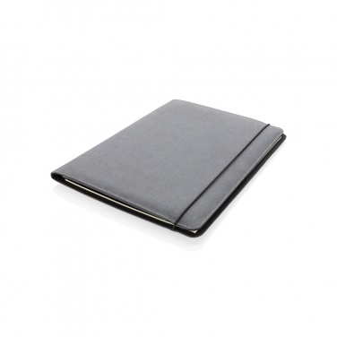 Logo trade promotional products image of: Recycled leather A4 portfolio