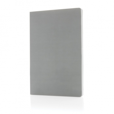 Logo trade promotional item photo of: Impact softcover stone paper notebook A5
