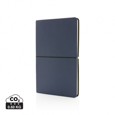 Logo trade advertising product photo of: Modern deluxe softcover A5 notebook