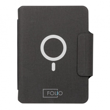 Logo trade promotional products picture of: Artic Magnetic 10W wireless charging A5 notebook