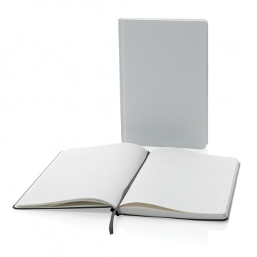 Logo trade corporate gifts picture of: A5 Impact stone paper hardcover notebook