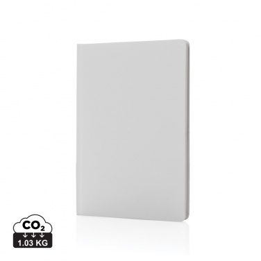 Logotrade advertising products photo of: A5 Impact stone paper hardcover notebook