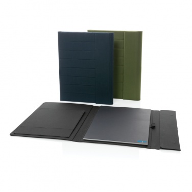Logo trade promotional gifts picture of: Impact Aware™ A4 portfolio with magnetic closure
