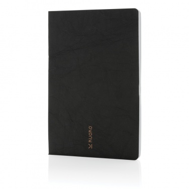 Logotrade promotional product image of: Salton A5 GRS certified recycled paper notebook