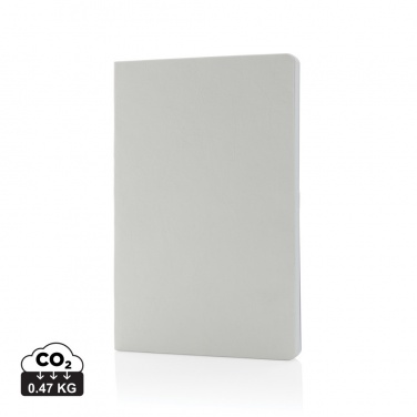 Logotrade corporate gift image of: Salton A5 GRS certified recycled paper notebook