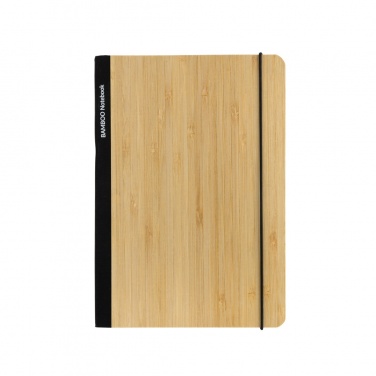 Logotrade promotional merchandise image of: Scribe bamboo A5 Notebook