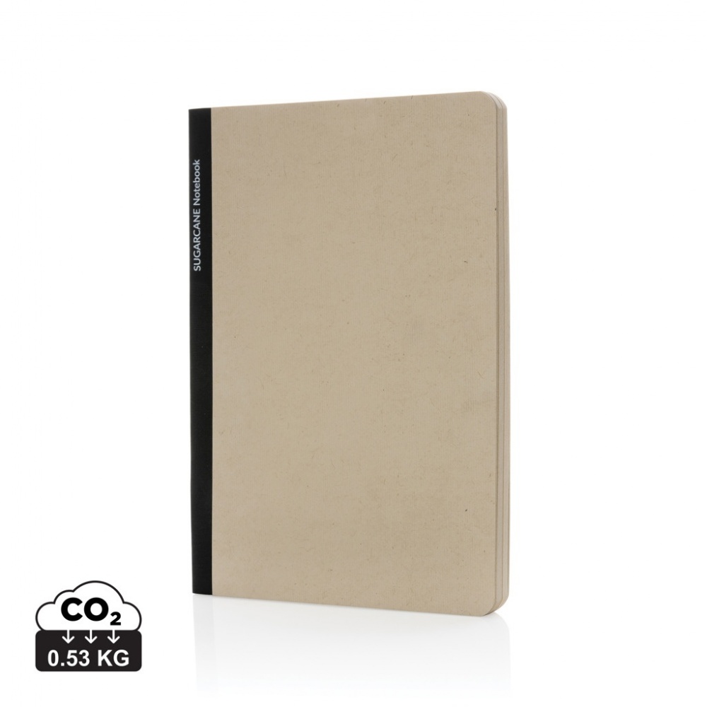 Logo trade advertising products picture of: Stylo Sugarcane paper A5 Notebook