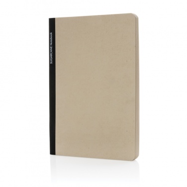 Logo trade promotional products picture of: Stylo Sugarcane paper A5 Notebook