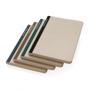 Logotrade promotional item image of: Stylo Sugarcane paper A5 Notebook