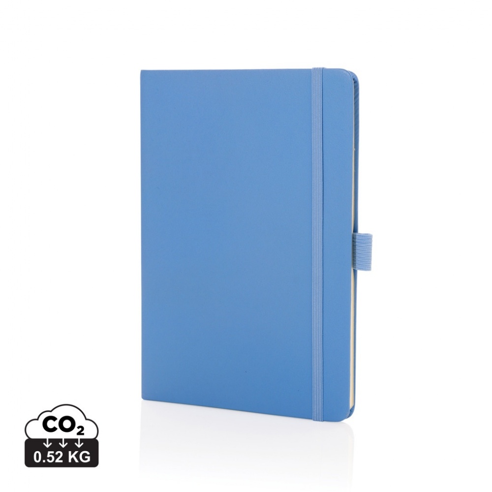 Logotrade advertising products photo of: Sam A5 RCS certified bonded leather classic notebook
