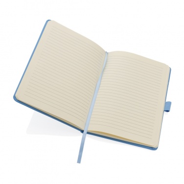 Logo trade advertising products picture of: Sam A5 RCS certified bonded leather classic notebook