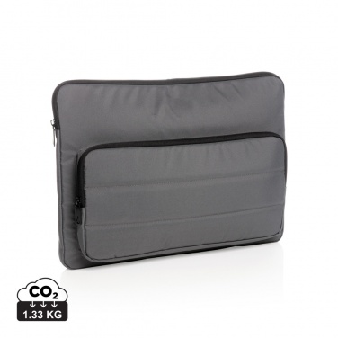 Logotrade corporate gift image of: Impact AWARE™ RPET 15.6" laptop sleeve