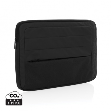 Logotrade promotional merchandise picture of: Armond AWARE™ RPET 15.6 inch laptop sleeve