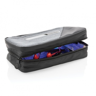 Logo trade business gift photo of: Portable UV-C steriliser pouch with integrated battery