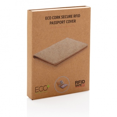 Logotrade advertising product image of: Cork secure RFID passport cover