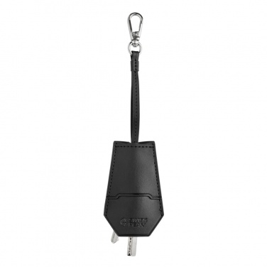 Logotrade advertising product picture of: SP Tula RCS certified recycled PU key holder and pen set