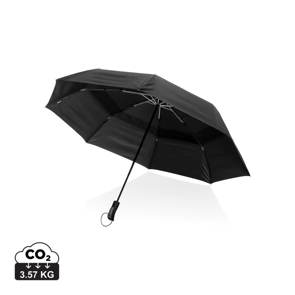 Logotrade promotional gifts photo of: Swiss Peak Aware™ Tornado 27” pocket storm umbrella