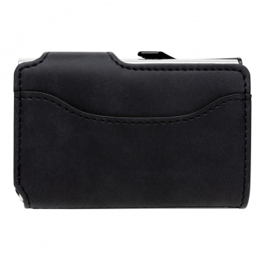 Logotrade promotional products photo of: Standard aluminium RFID cardholder with PU wallet