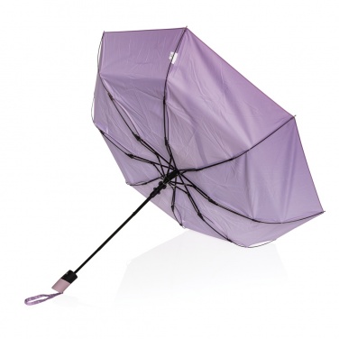 Logo trade promotional giveaways picture of: 21" Impact AWARE™ 190T mini auto open umbrella