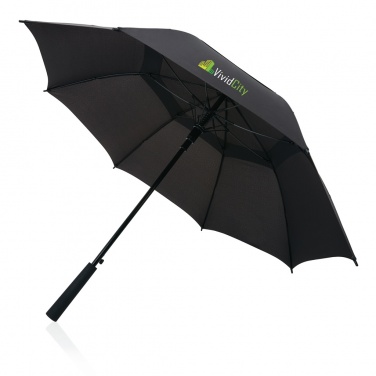 Logo trade promotional items image of: Swiss peak AWARE™ Tornado 23” storm umbrella