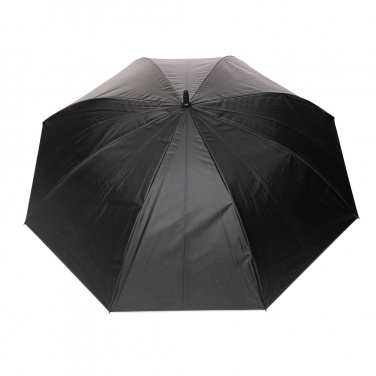 Logo trade promotional gift photo of: 27" Impact AWARE™ RPET 190T dual colour auto open umbrella