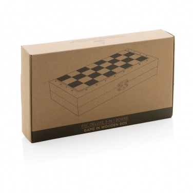 Logotrade promotional items photo of: Deluxe 3-in-1 boardgame in box