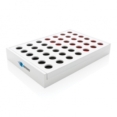 Logo trade promotional products picture of: Connect four wooden game