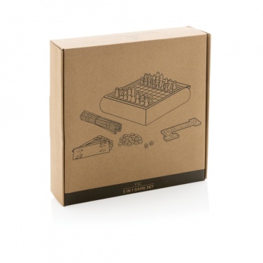 Logotrade promotional merchandise image of: 5 in 1 game set