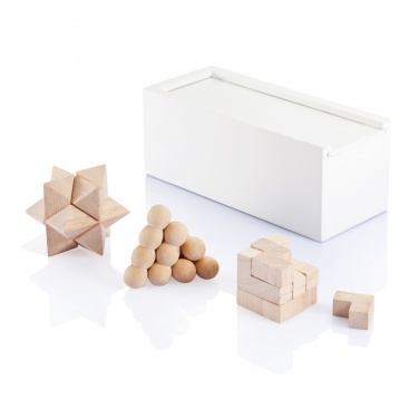 Logo trade advertising products picture of: 3 pcs brain teaser set