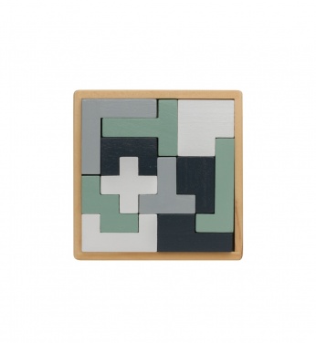 Logo trade promotional gifts image of: Cree wooden puzzle