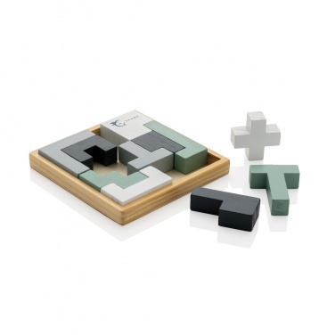Logo trade corporate gifts picture of: Cree wooden puzzle